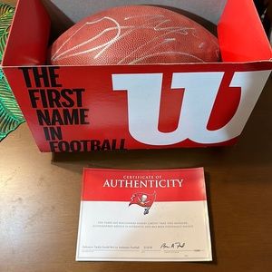 NFL signed football collectible! Defensive Tackle Gerald McCoy authentic